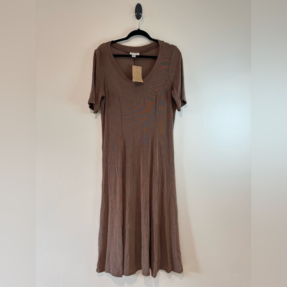 Coldwater Creek Brown Maxi Dress
